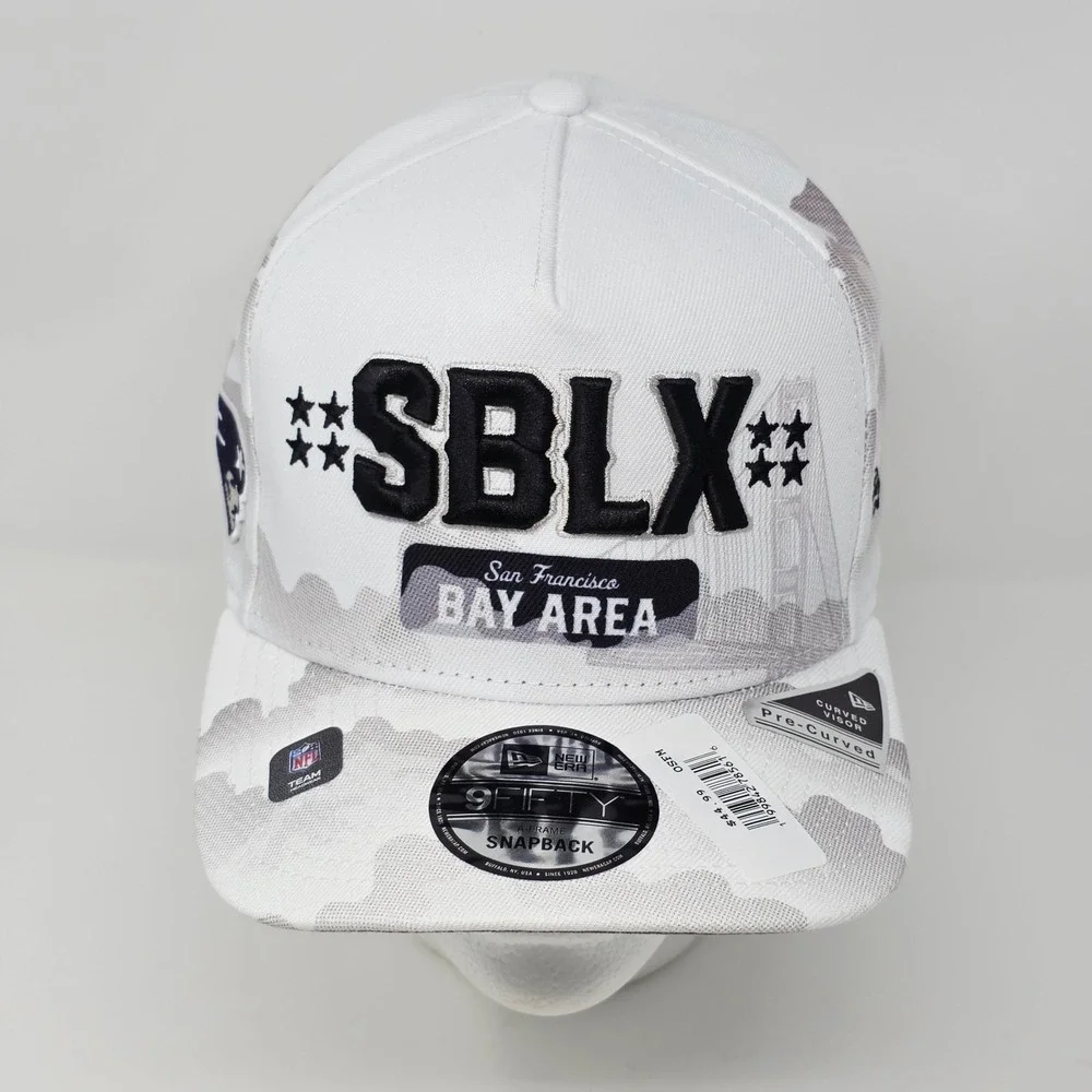 New Era 9FIFTY New England Patriots Super Bowl LX Tarmac Snapback Hat‎ Cap White